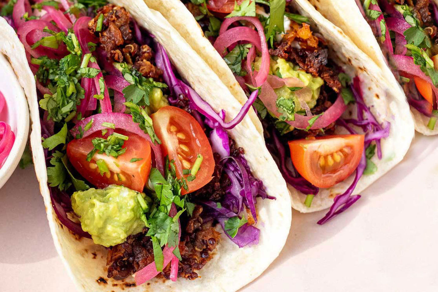 Mexican Red Quinoa Tacos