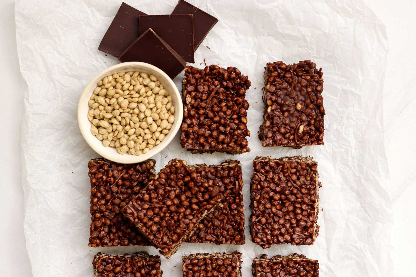 Kiwi Quinoa Chocolate Crispies