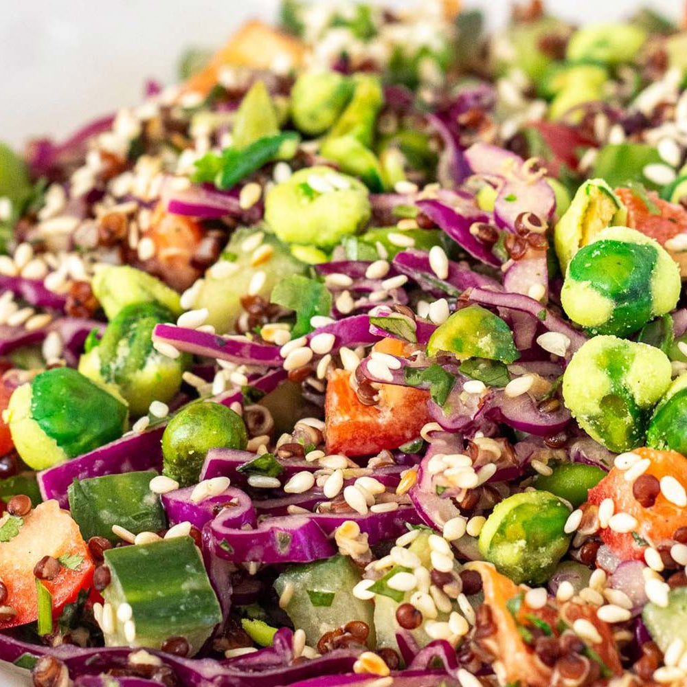 Fusion Red Quinoa Salad